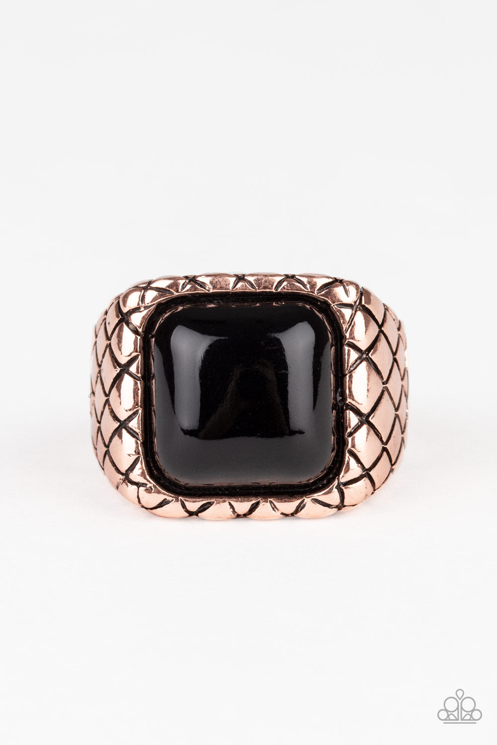 Don't Cross Me - Copper (men's ring)